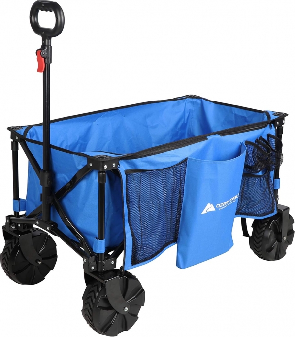 Ozark Trail All-Terrain Folding Wagon with Oversized Wheels