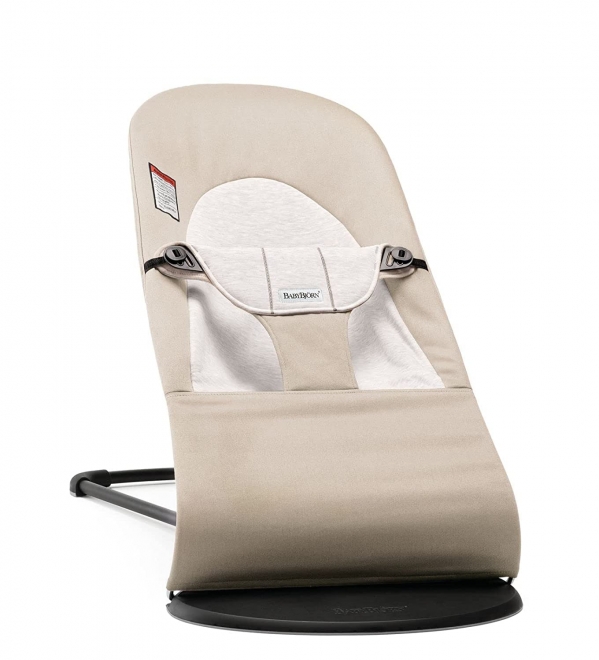 Baby Bouncer Balance Soft (Cotton Jersey) w/ Googly Eyes Classic Toy Bar BJÖRN