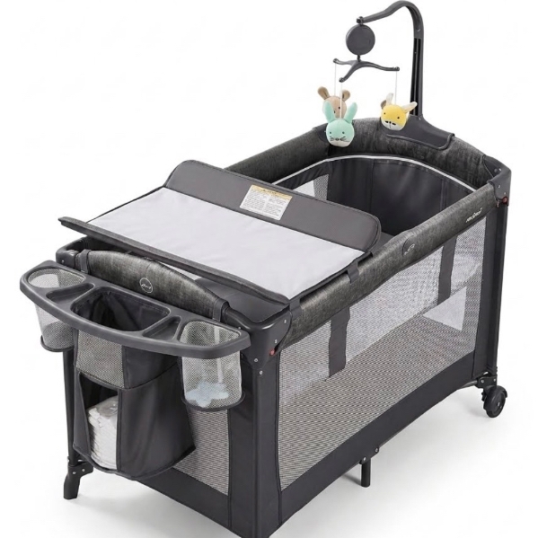 ADOVEL Baby Bassinet Bedside Crib