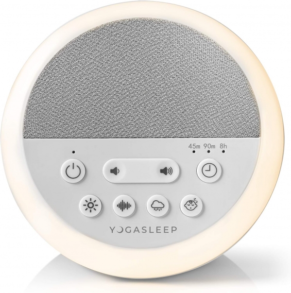 Yogasleep Nod and Night Light & Timer Lullaby Tracks Sound Machine