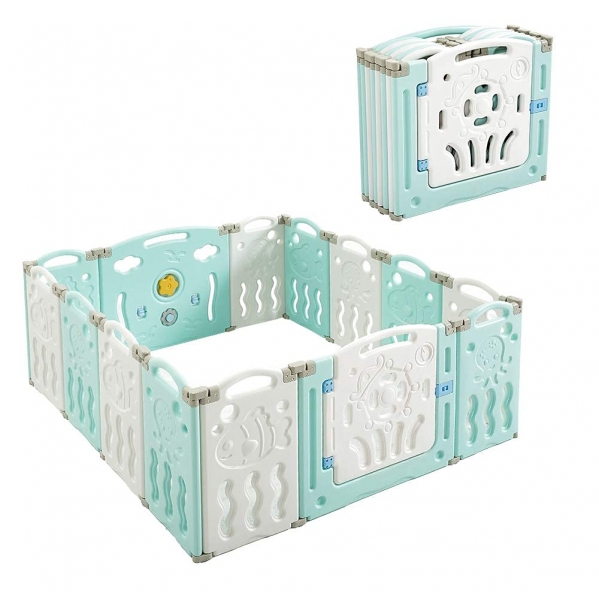 Albott Baby playpen 14 Panel Play Yard