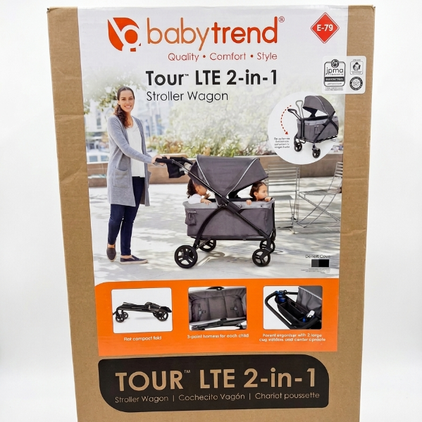 Baby Trend Tour LTE 2-in-1 Stroller Wagon