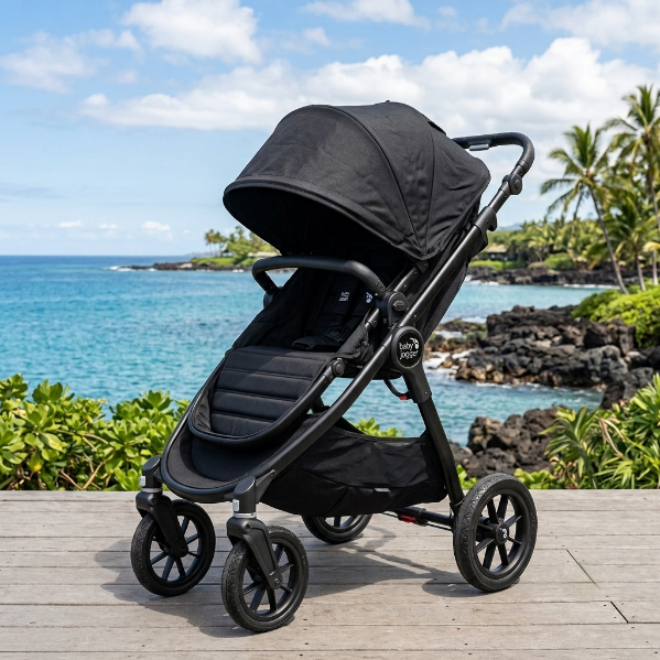 Baby Jogger® City Sights® Stroller - Convertible Stroller with Compact Fold, Dark Slate City Sights Dark Slate