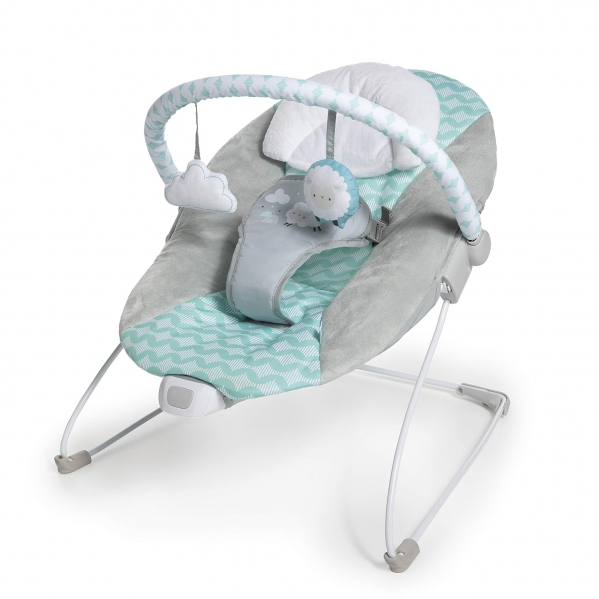 Ingenuity Bouncity Bounce Vibrating Deluxe Baby Bouncer - Goji