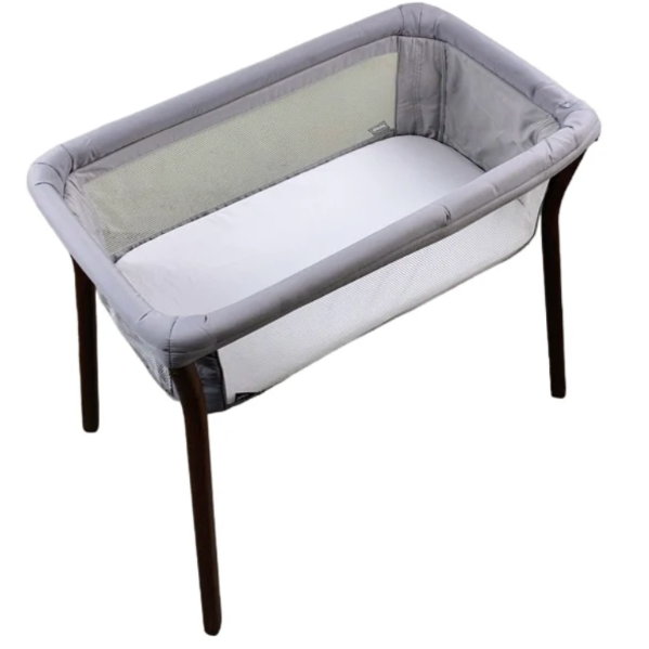 Chicco LullaGo Anywhere LE Portable Bassinet, Space-Saving Baby Bassinet with Canopy, Waterproof Mattress and Fitted Sheet, Travel Bassinet for Baby Includes Carry Bag | Mirage/Grey LullaGo Anywhere LE Mirage