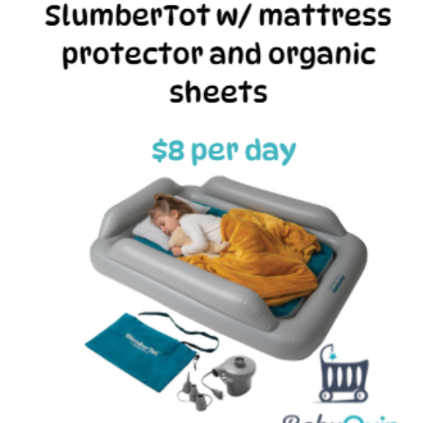 SlumberPod SlumberTot Inflatable Toddler Travel Bed