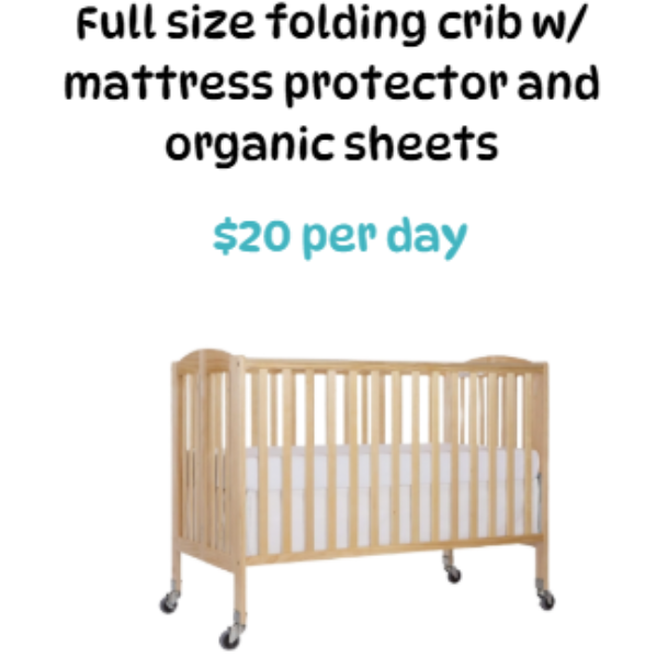 Dream On Me Folding Full Size Crib