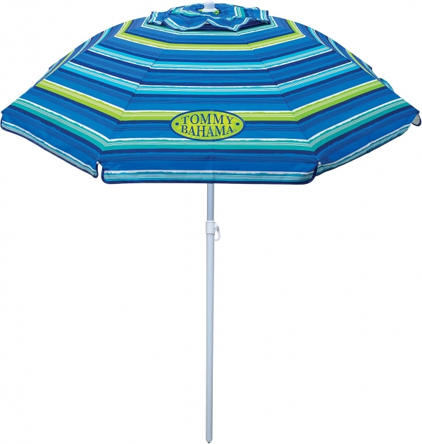 Tommy Bahama 6' UPF 50+ Tilt Beach Umbrella with Wind Vent