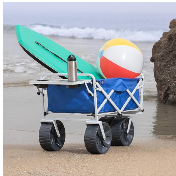 Mac Sports Heavy Duty Collapsible Folding All Terrain Utility Wagon