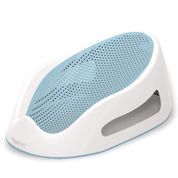 Angelcare Baby Bath Support (Aqua) | Ideal for Babies Less Than 6 Months Old