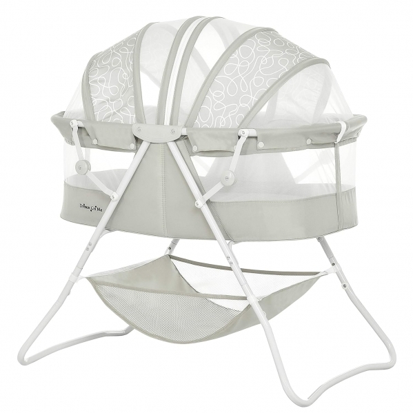 Dream On Me Karley Bassinet in Cool Grey Karley Cool Grey