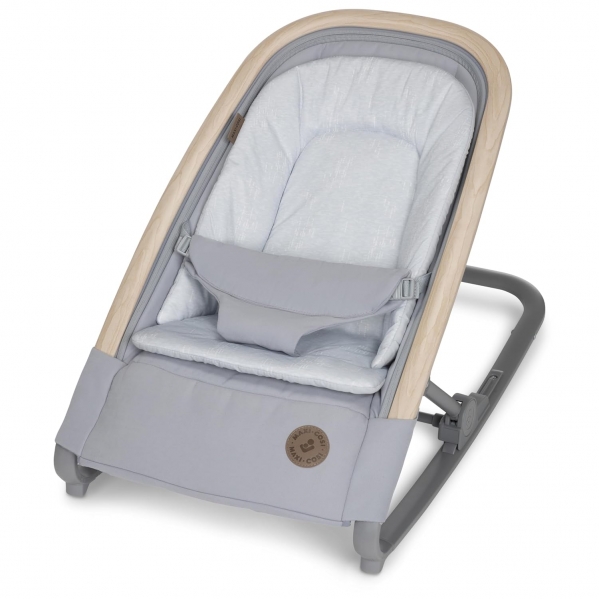 Maxi-Cosi Kori 2-in-1 Baby Bouncer Seat for Infants, Baby Rocker Chair, Portable Baby Bouncer, Classic Gray Classic Slate