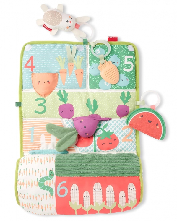 Skip Hop Baby Tummy Time Playmat, Farmstand Tummy Time Gym