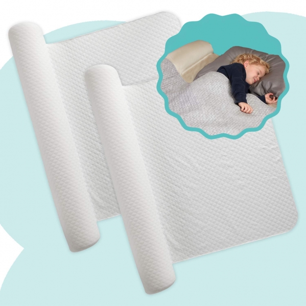 Hiccapop Inflatable Bed Rail for Toddlers 2 Pack