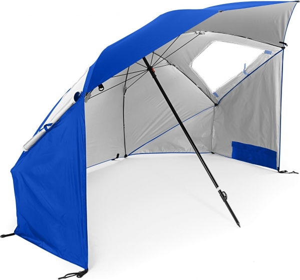 Sport-Brella Super-Brella SPF 50+ Sun and Rain Canopy Umbrella for Beach and Sports Events