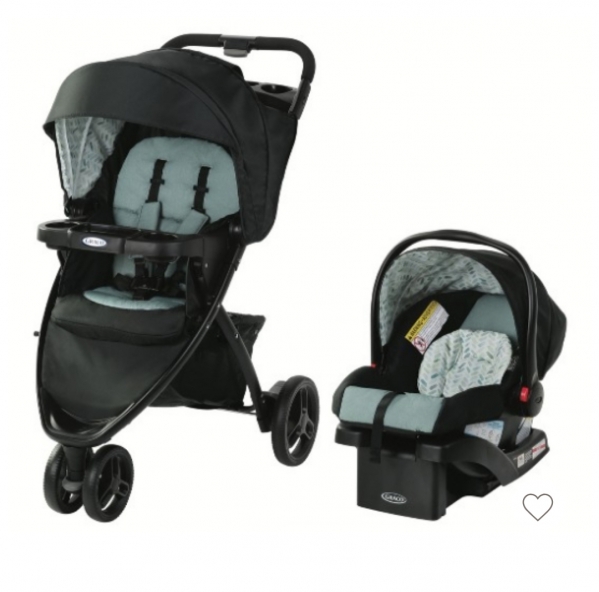 graco pace travel system birch